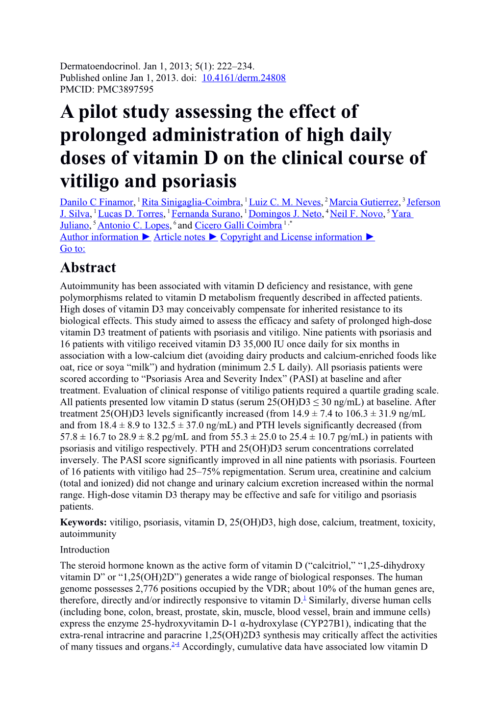 Published Online Jan 1, 2013. Doi:10.4161/Derm.24808