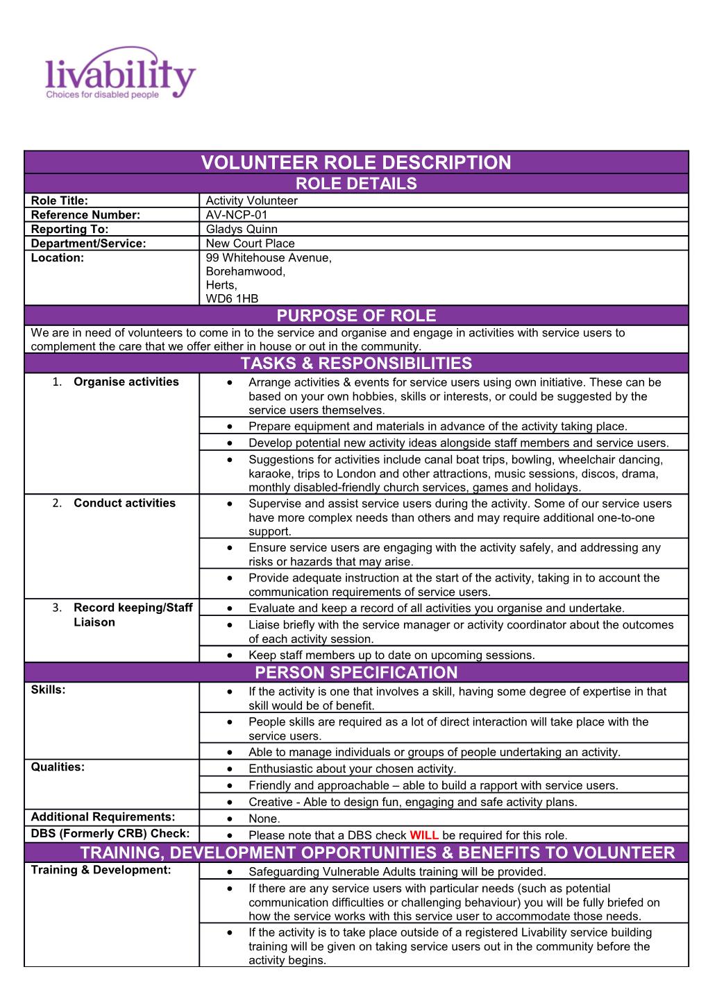 Prepare Equipment and Materials in Advance of the Activity Taking Place