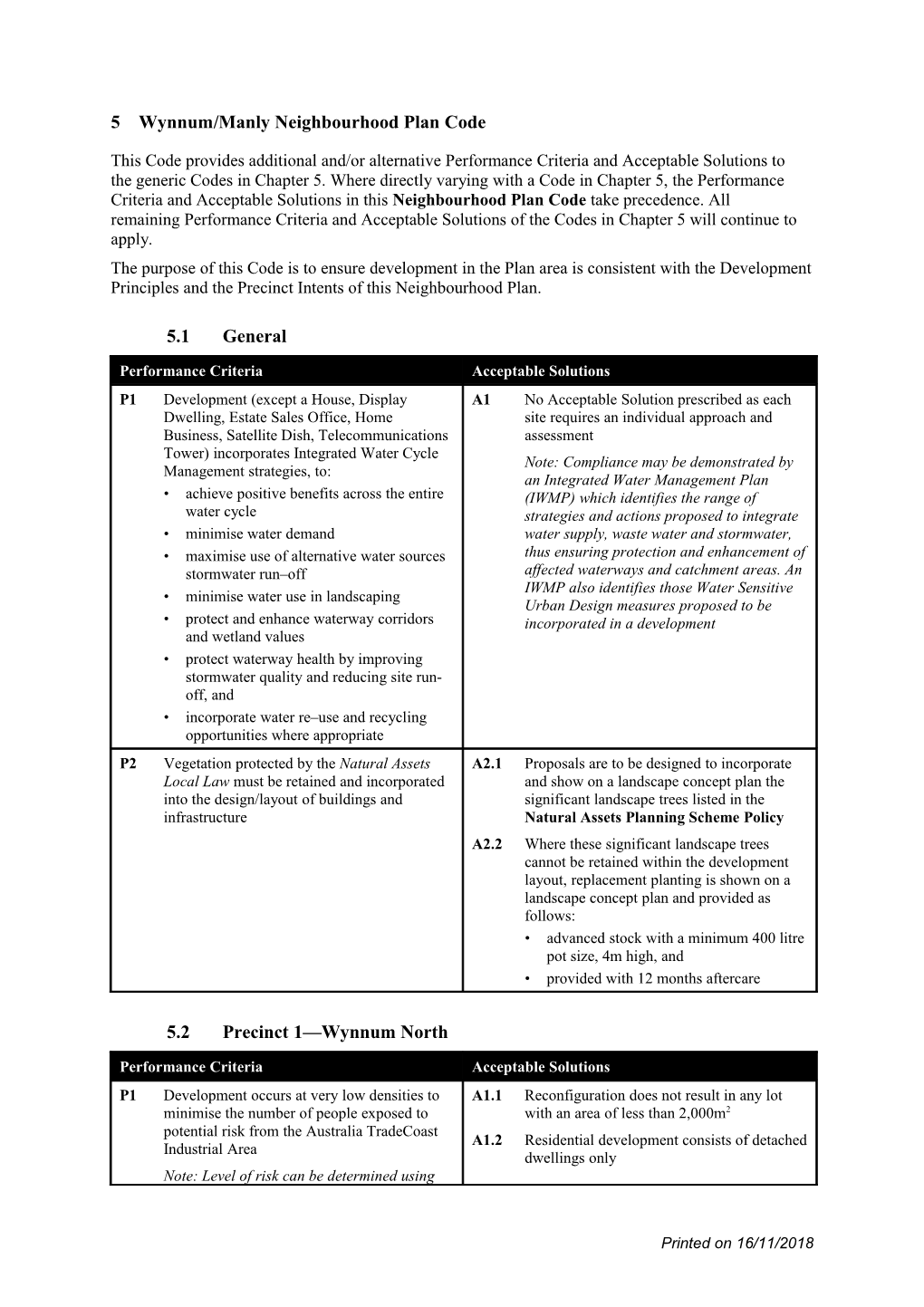 City Centre Local Plan Code