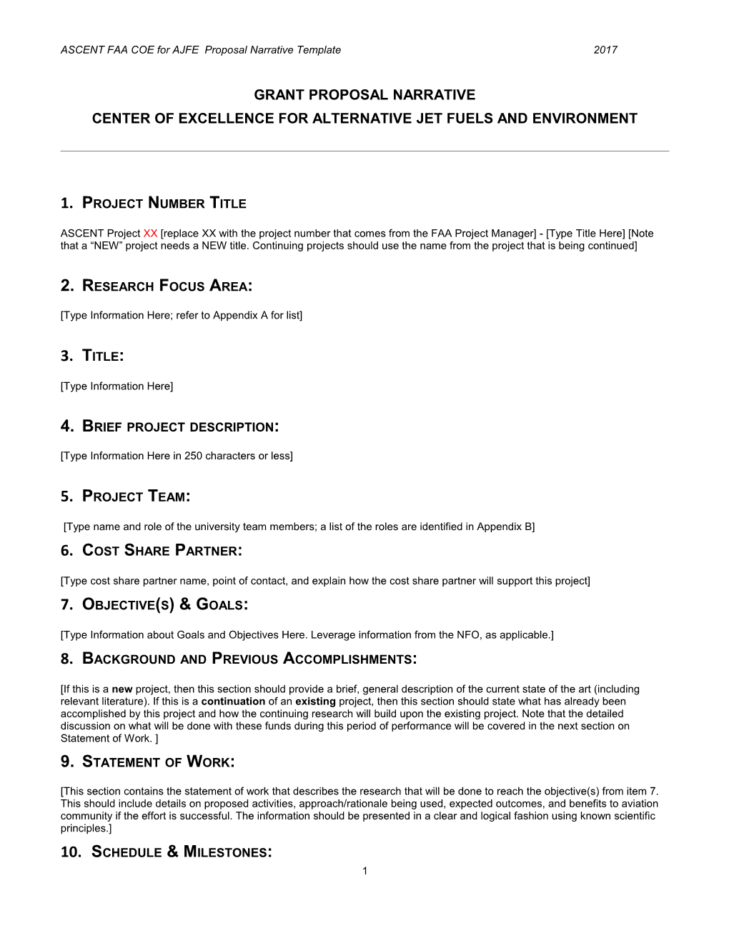 ASCENT Grant Proposal Narrative Template V1 0