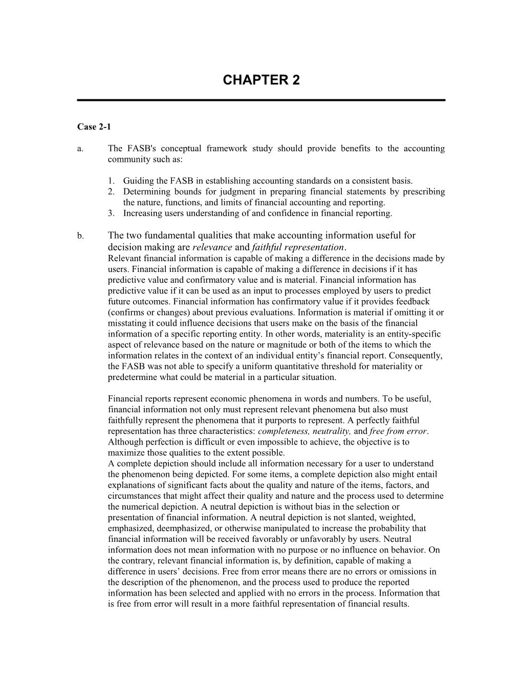 1.Guiding the FASB in Establishing Accounting Standards on a Consistent Basis