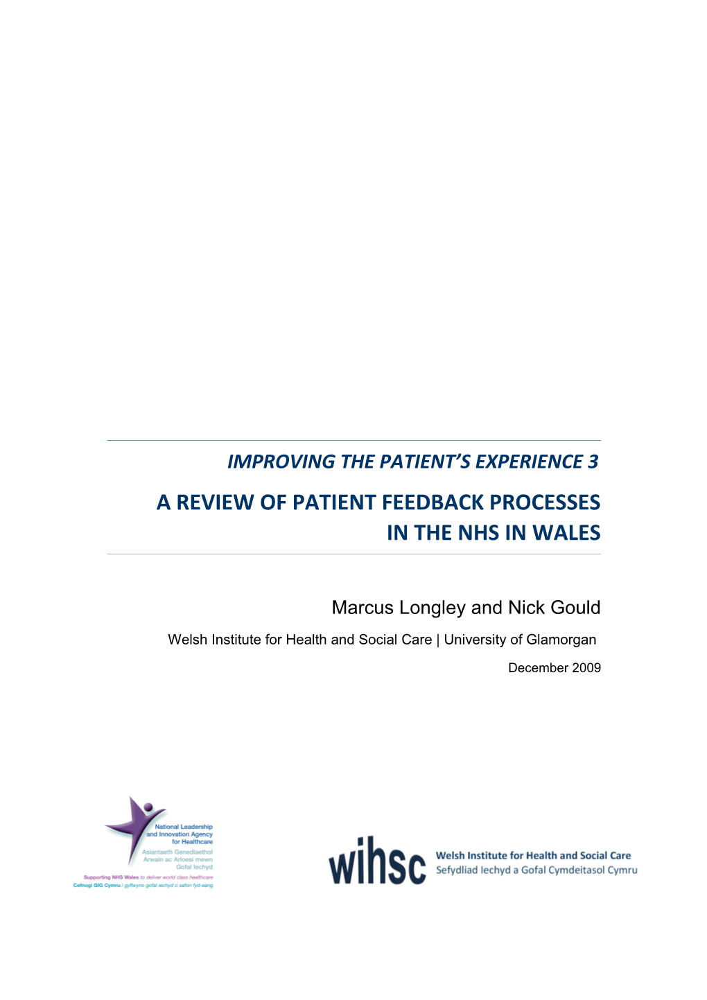 Gathering Patient Views