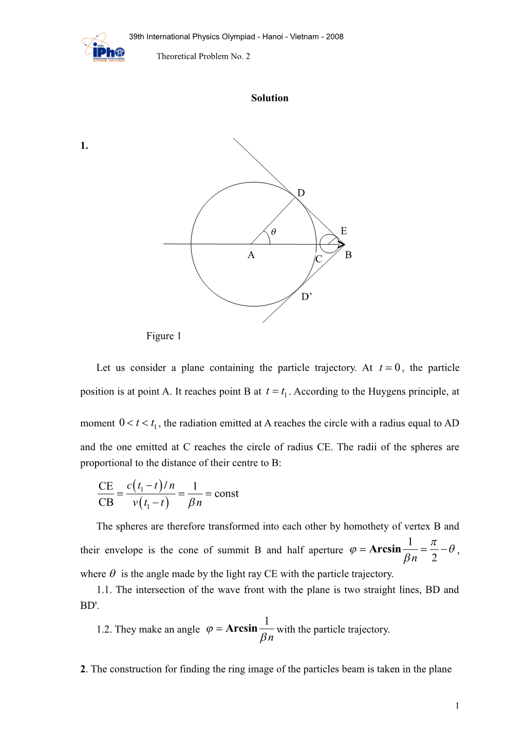 Theoretical Problem No.2