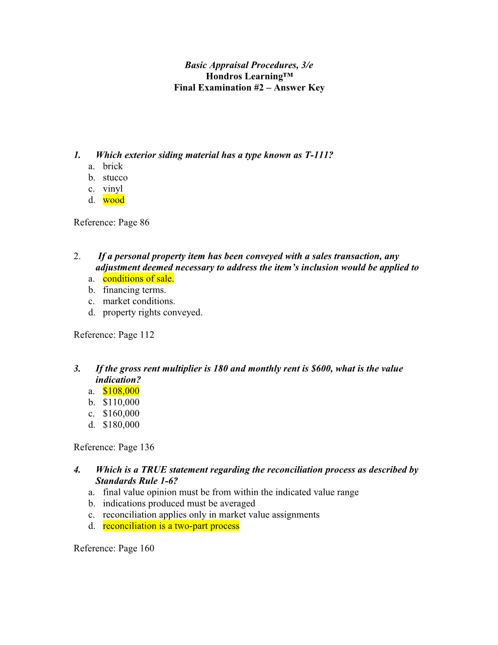 Basic Appraisal Procedures, 3/E