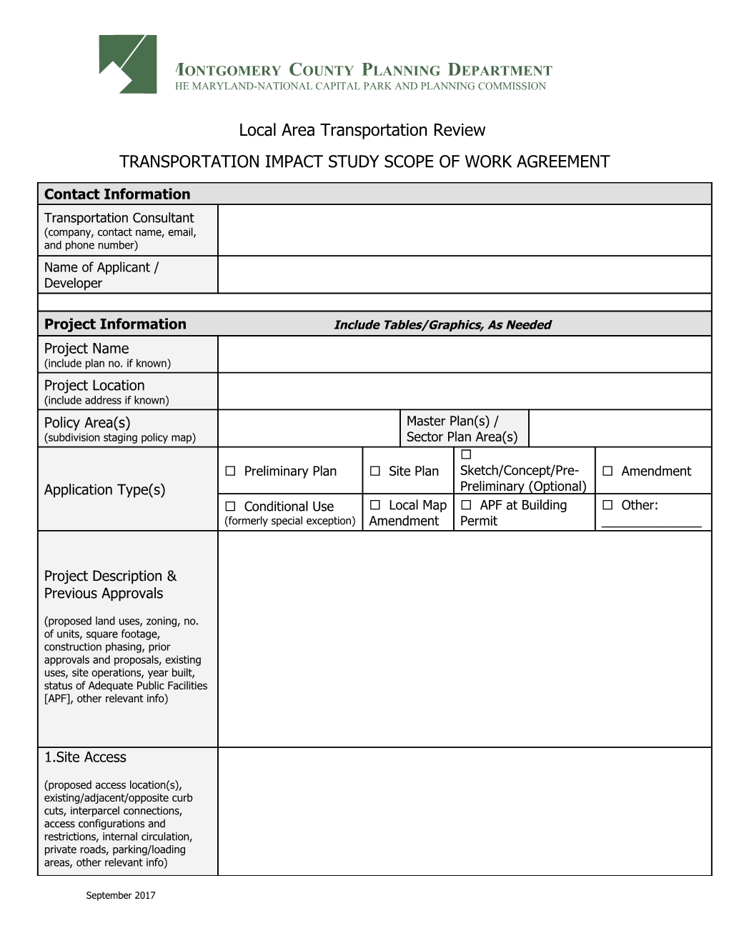 Local Area Transportation Review