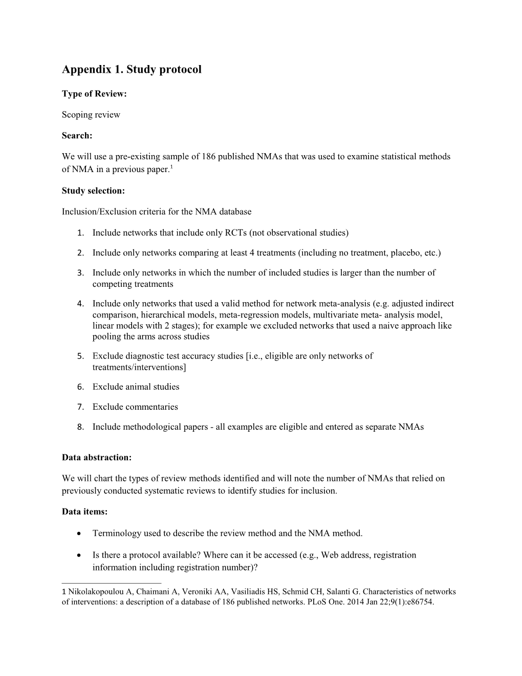 Appendix 1. Study Protocol