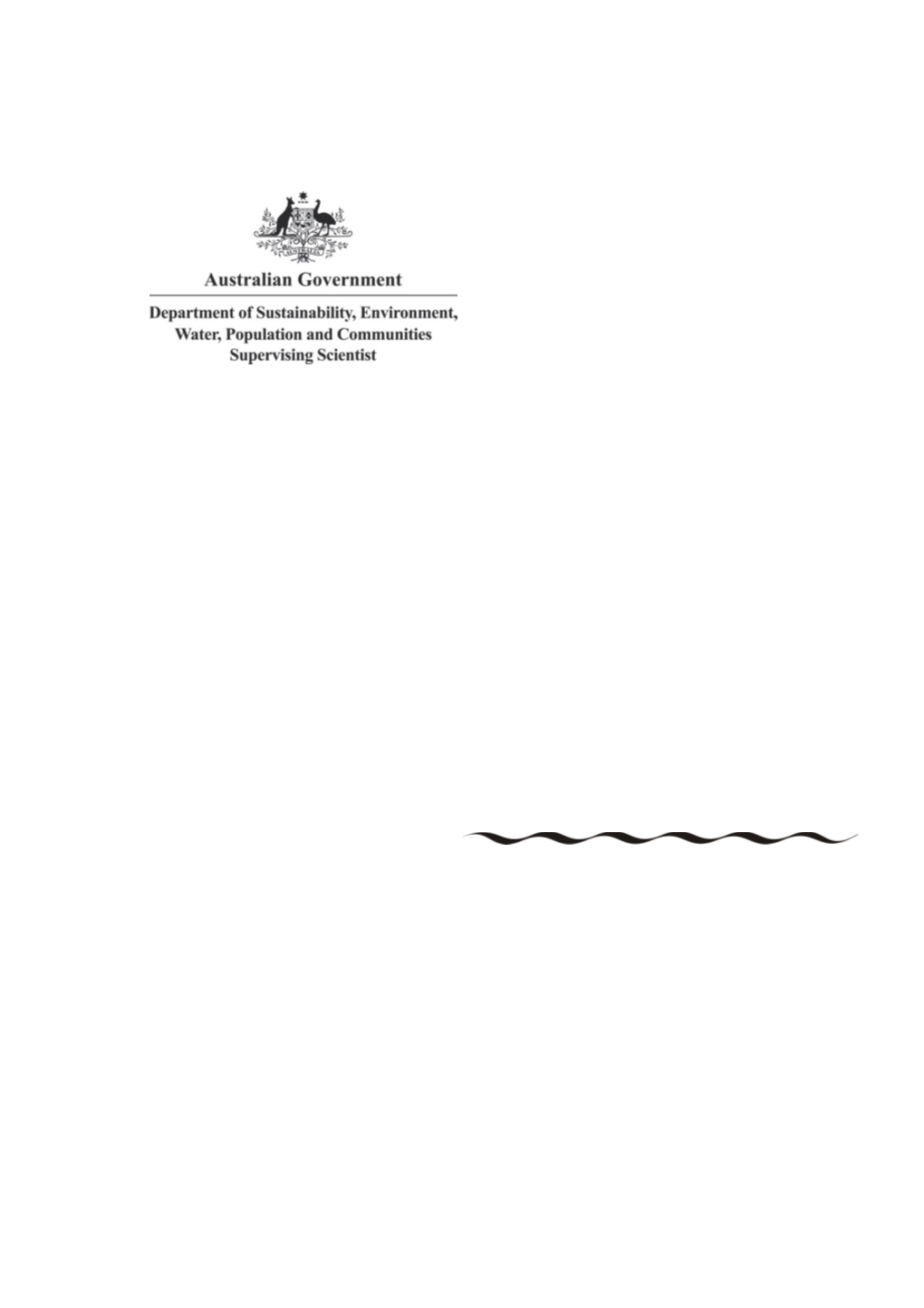 Surface Water Chemistry Monitoring Protocol to Assess Impacts from the Ranger Mine