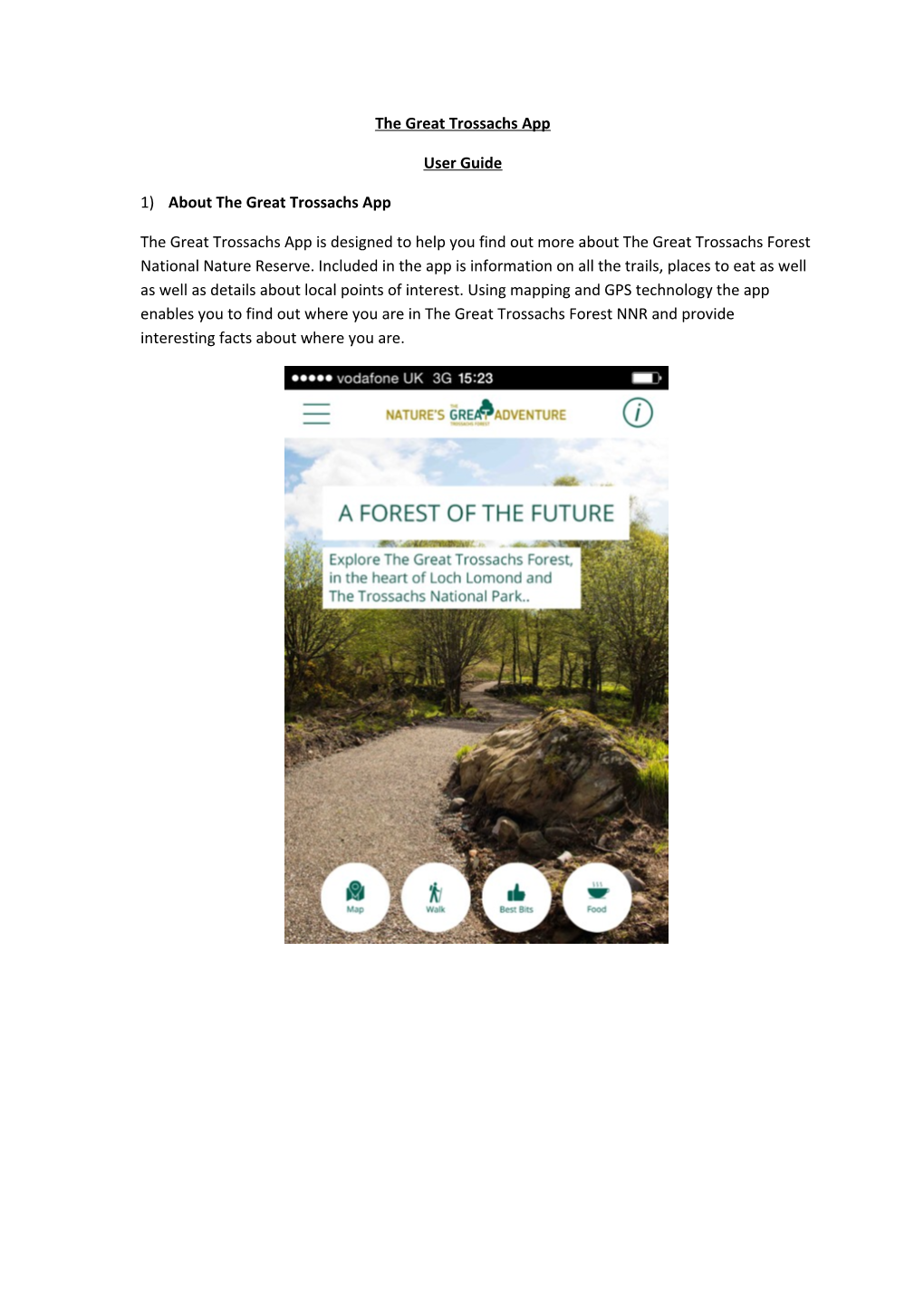 The Great Trossachs App