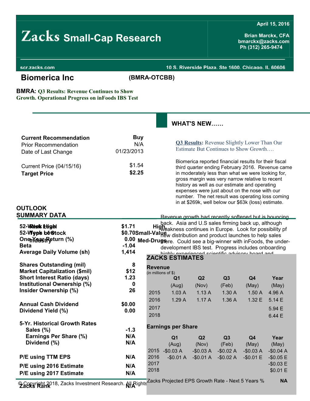 Q3results: Revenue Slightly Lower Than Our Estimate but Continues to Show Growth