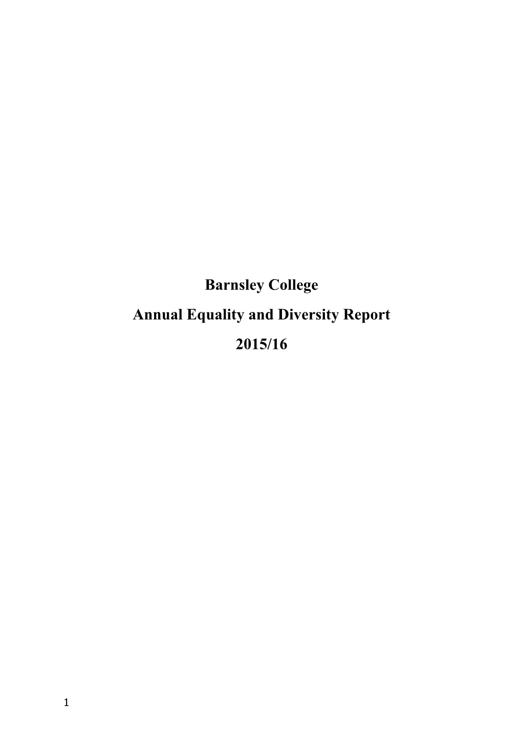 SEPARATE DOC. Agenda Item 10 E D Annual Report