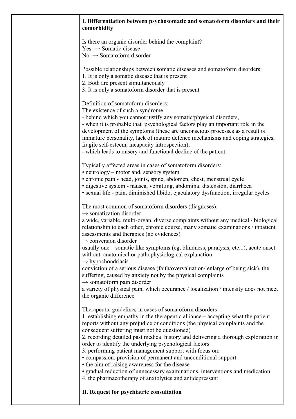 What Are the Most Common Somatoform Disorders?