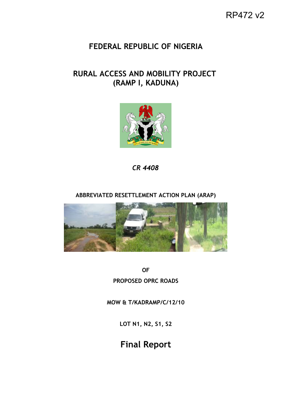 Rural Access and Mobility Project