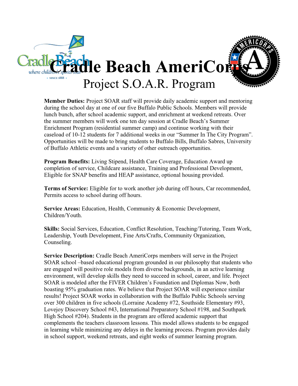 Cradle Beach Americorps