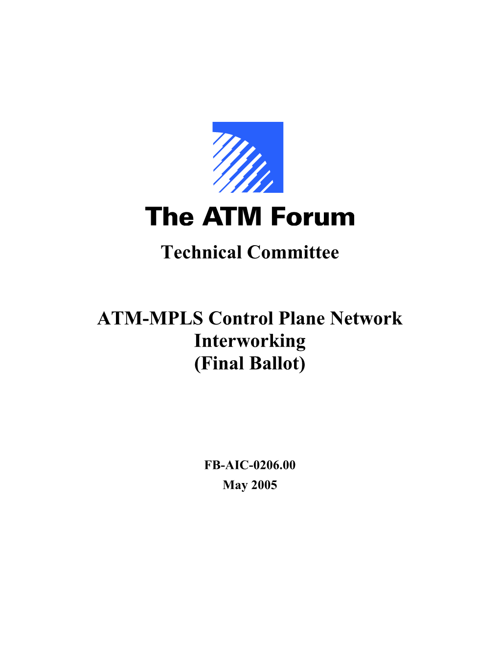 ATM Forum Procedures