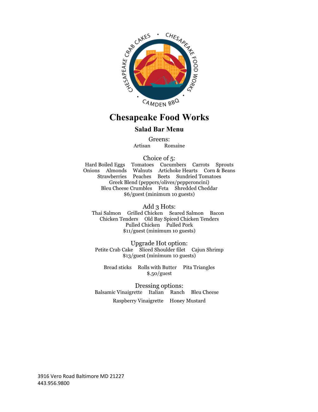 Chesapeake Food Works