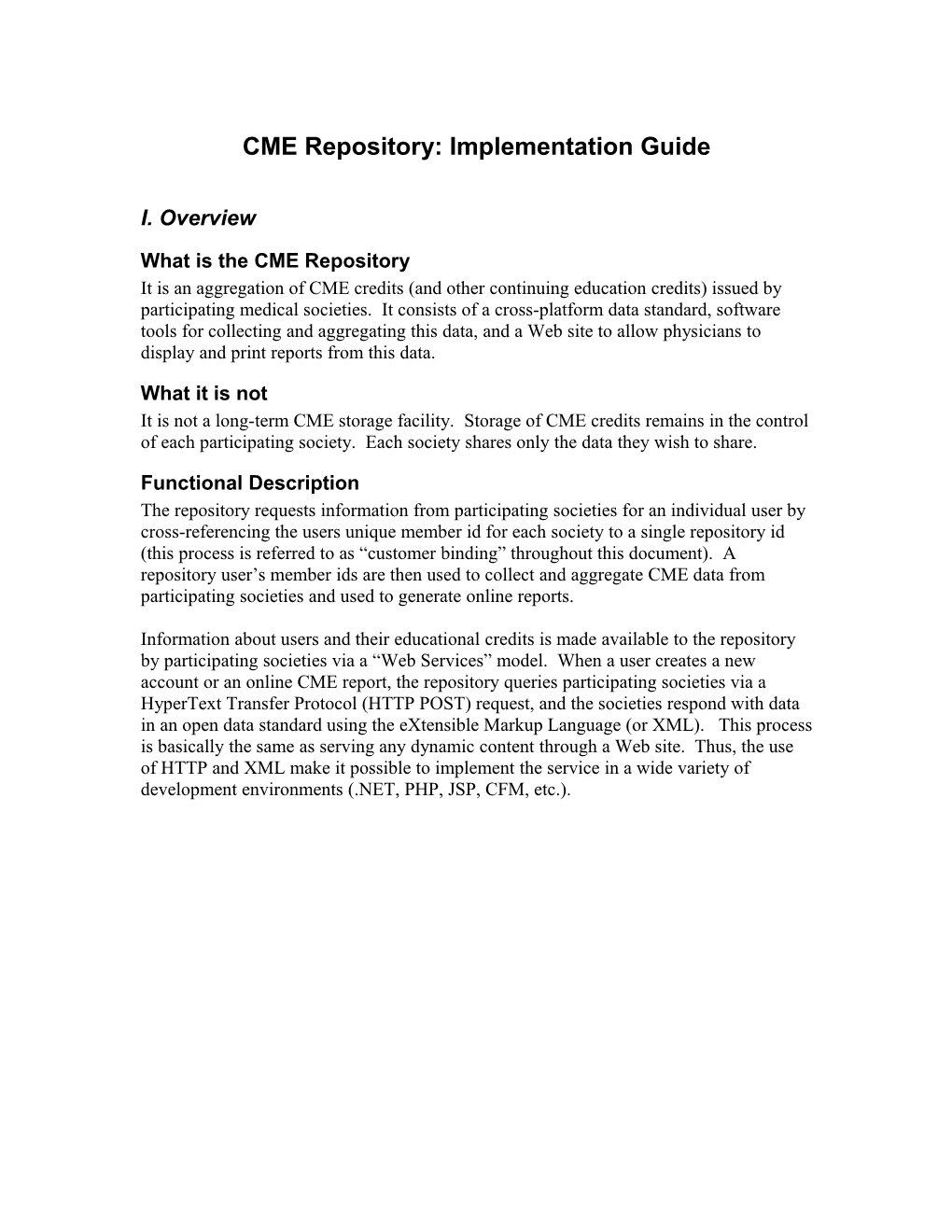 Example ACR Transcript