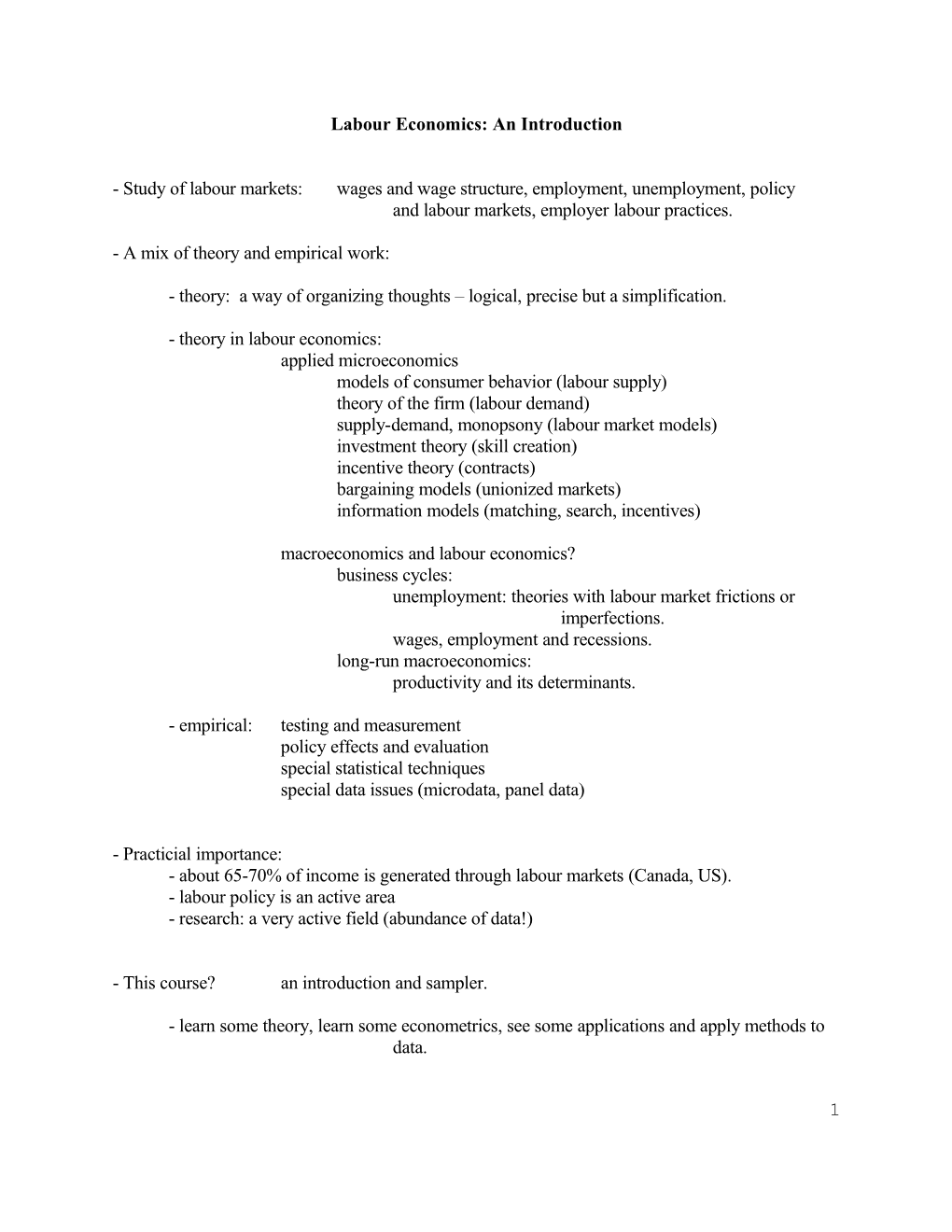 Graduate Labour Notes