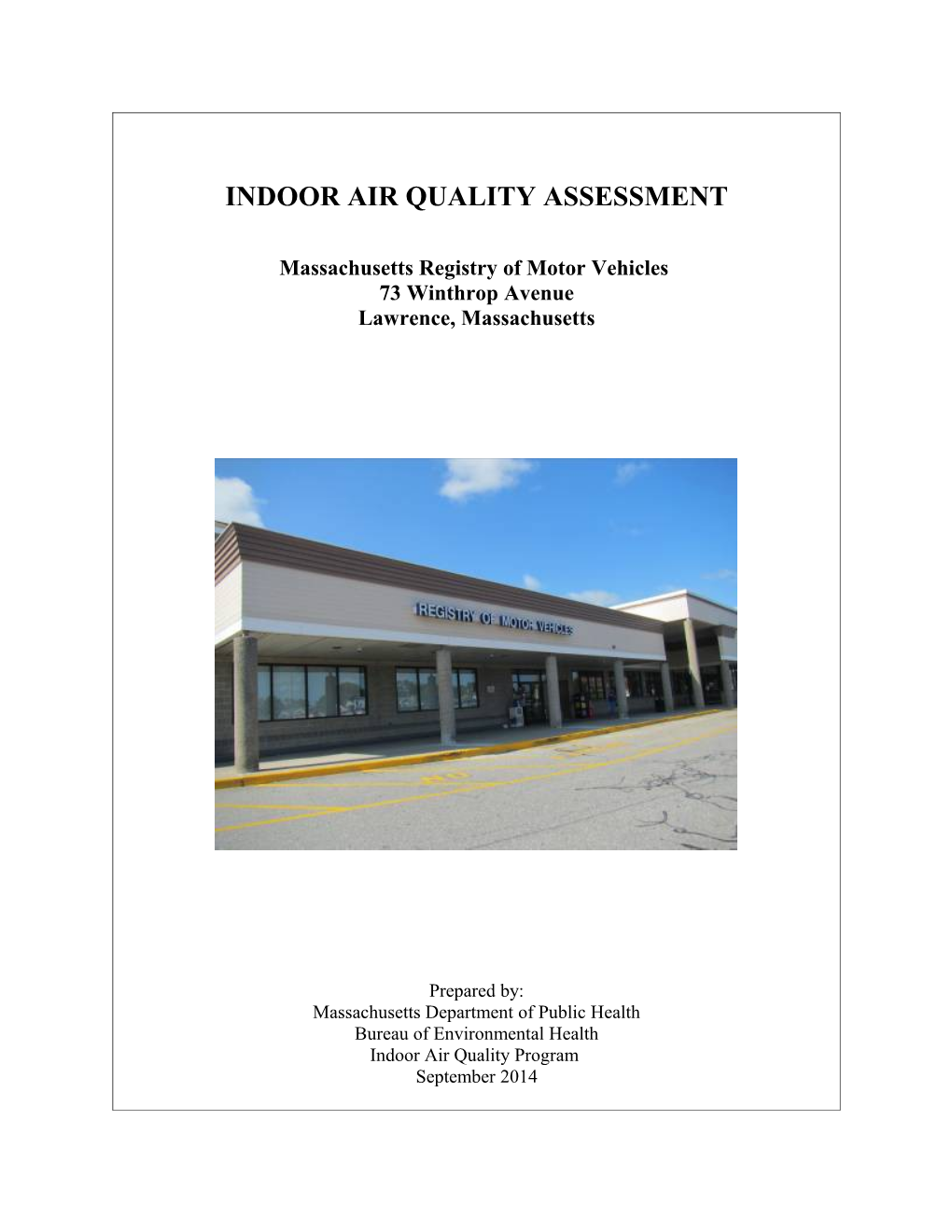 Indoor Air Quality Program - Indoor Air Quality Program, 73 Winthrop Avenue, Lawrence