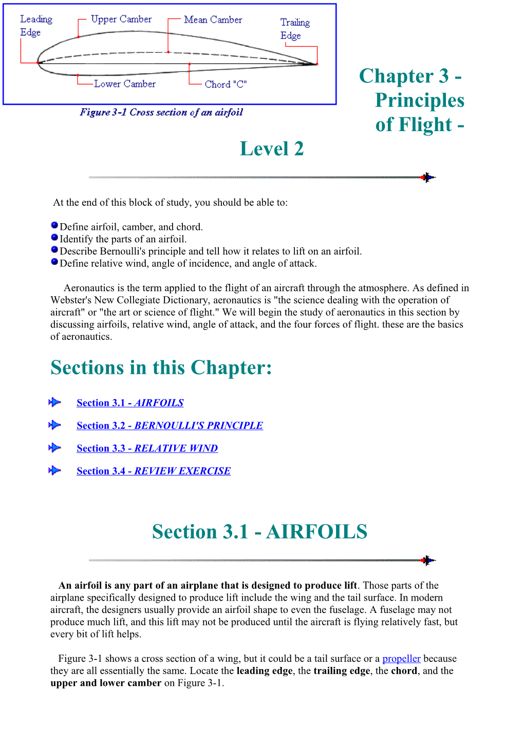 Chapter 3 - Principles of Flight - Level 2