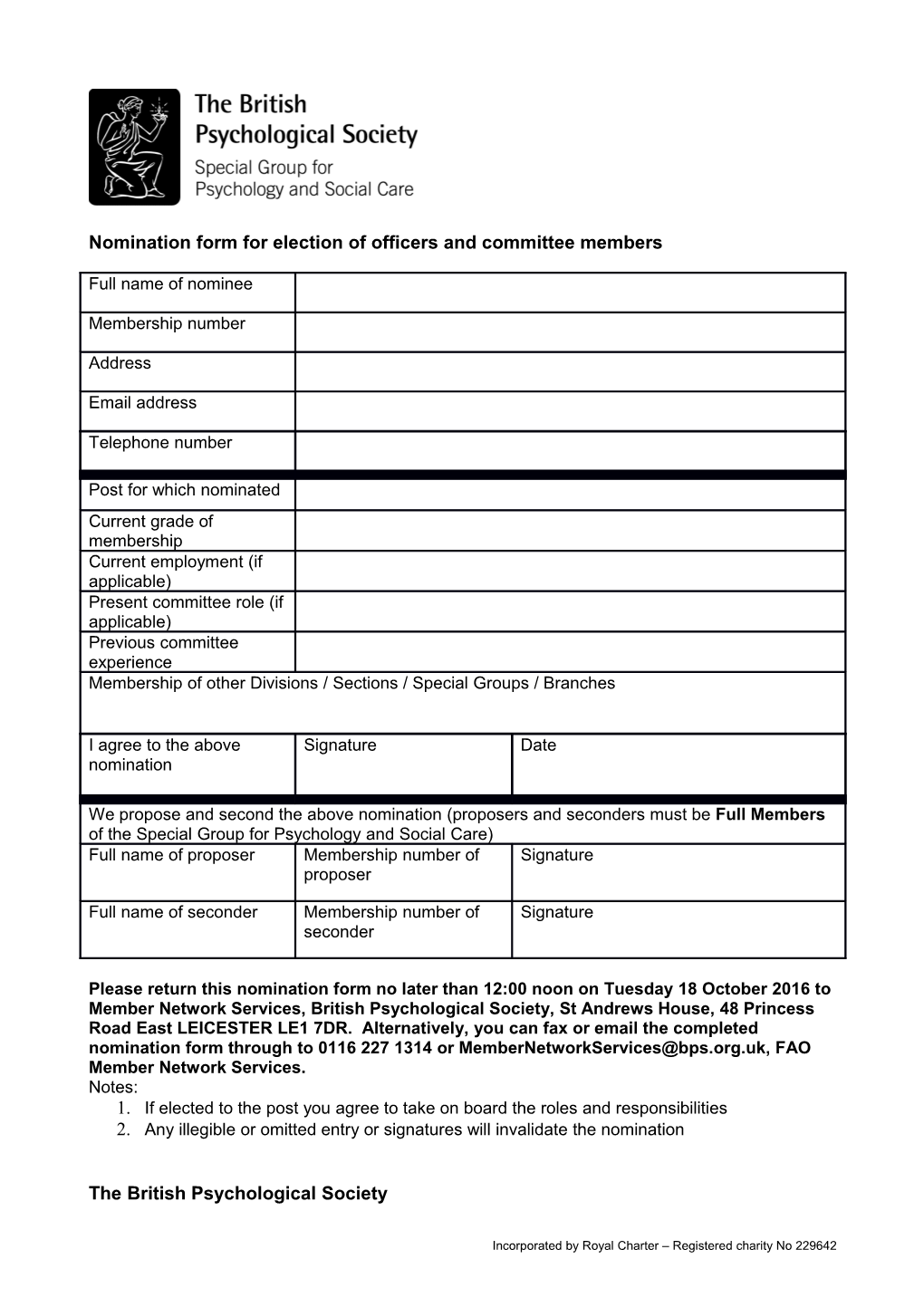 SGSC Nomination Form Overseas 2016