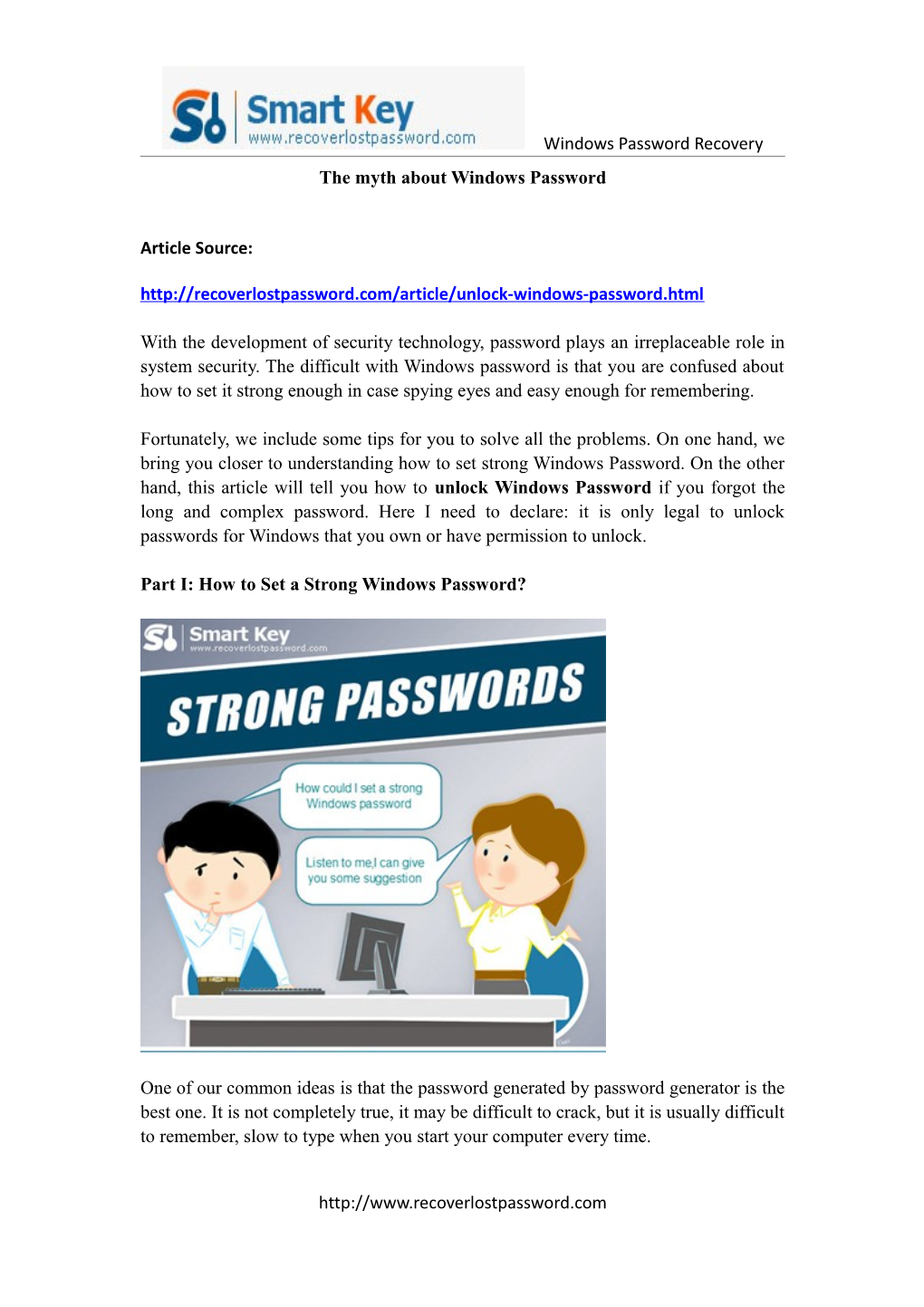 The Myth About Windows Password