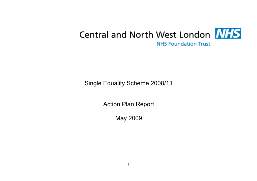 Appendix 1 EQUALITIES and DIVERSITY ACTION PLAN