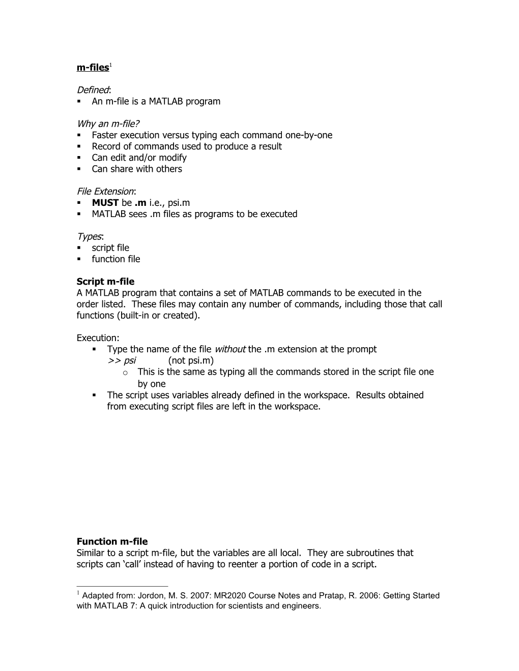 Faster Execution Versus Typing Each Command One-By-One