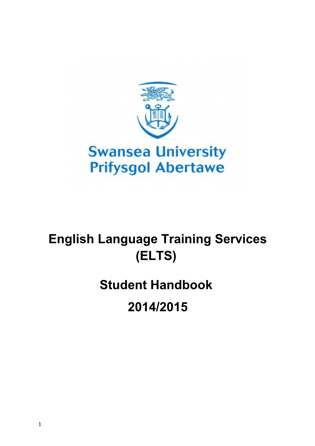 English Language Training Services (ELTS)