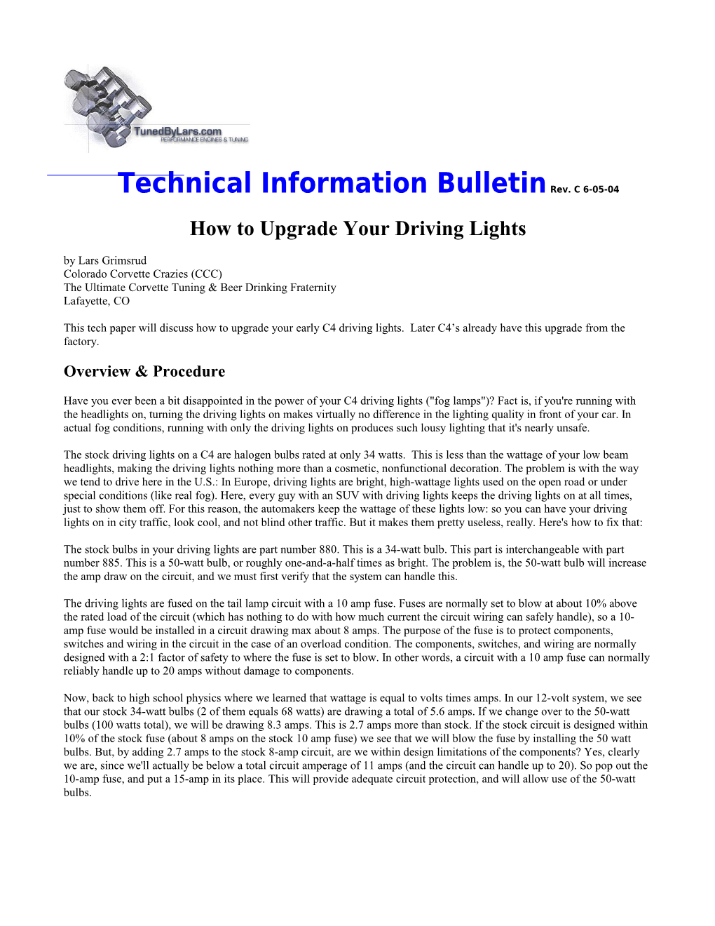 This Tech Paper Will Discuss Simple Repair (Non-Structural) and Refinishing Processes To