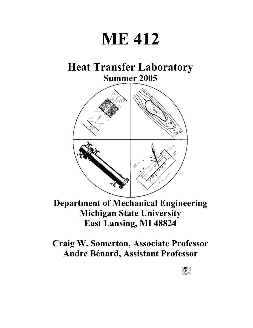 ME 412 Heat Transfer Laboratorysummer 2005