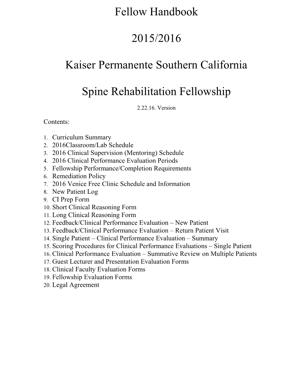 Kaiser Permanente Southern California