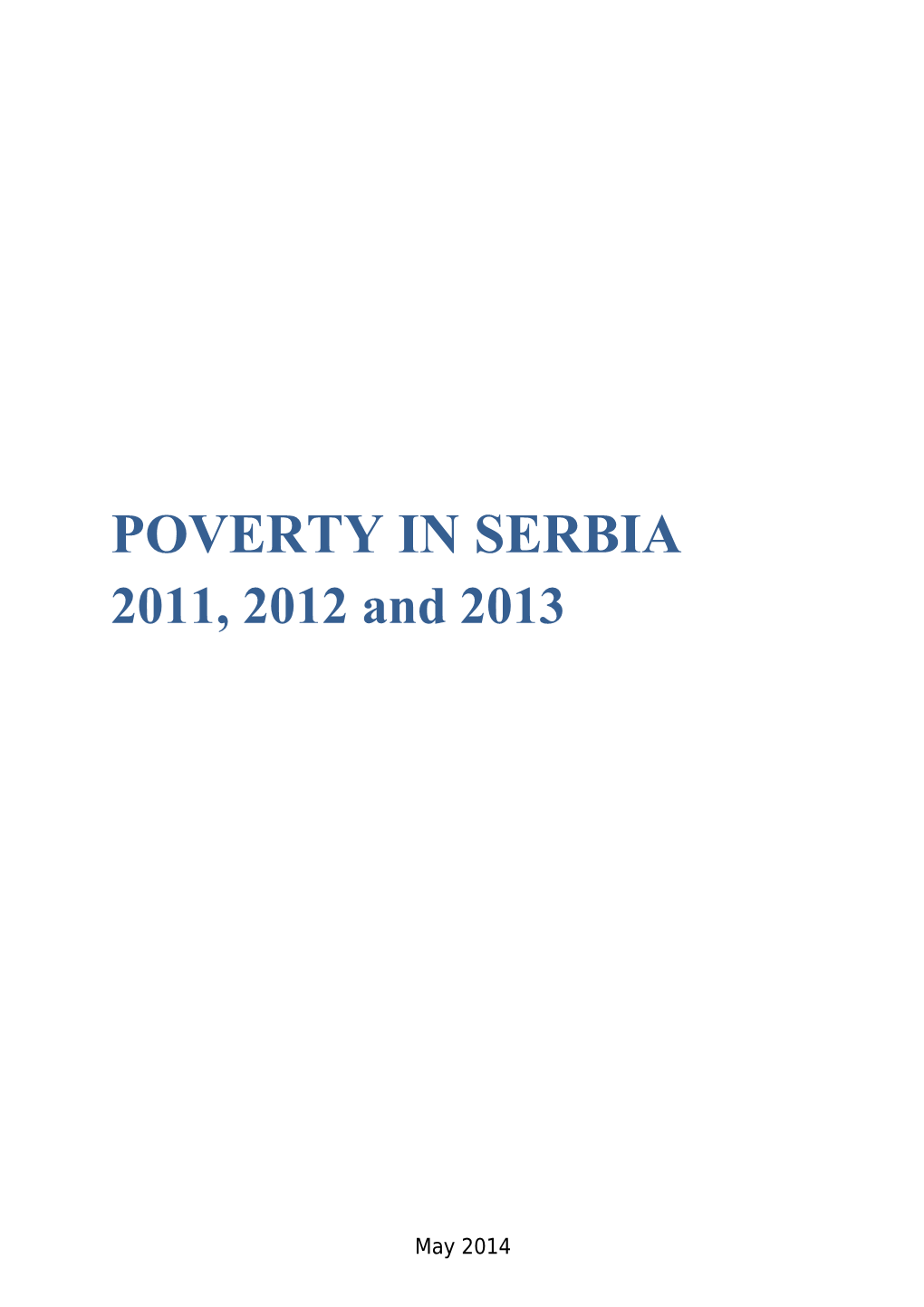Social Inclusion and Poverty Reduction Unit