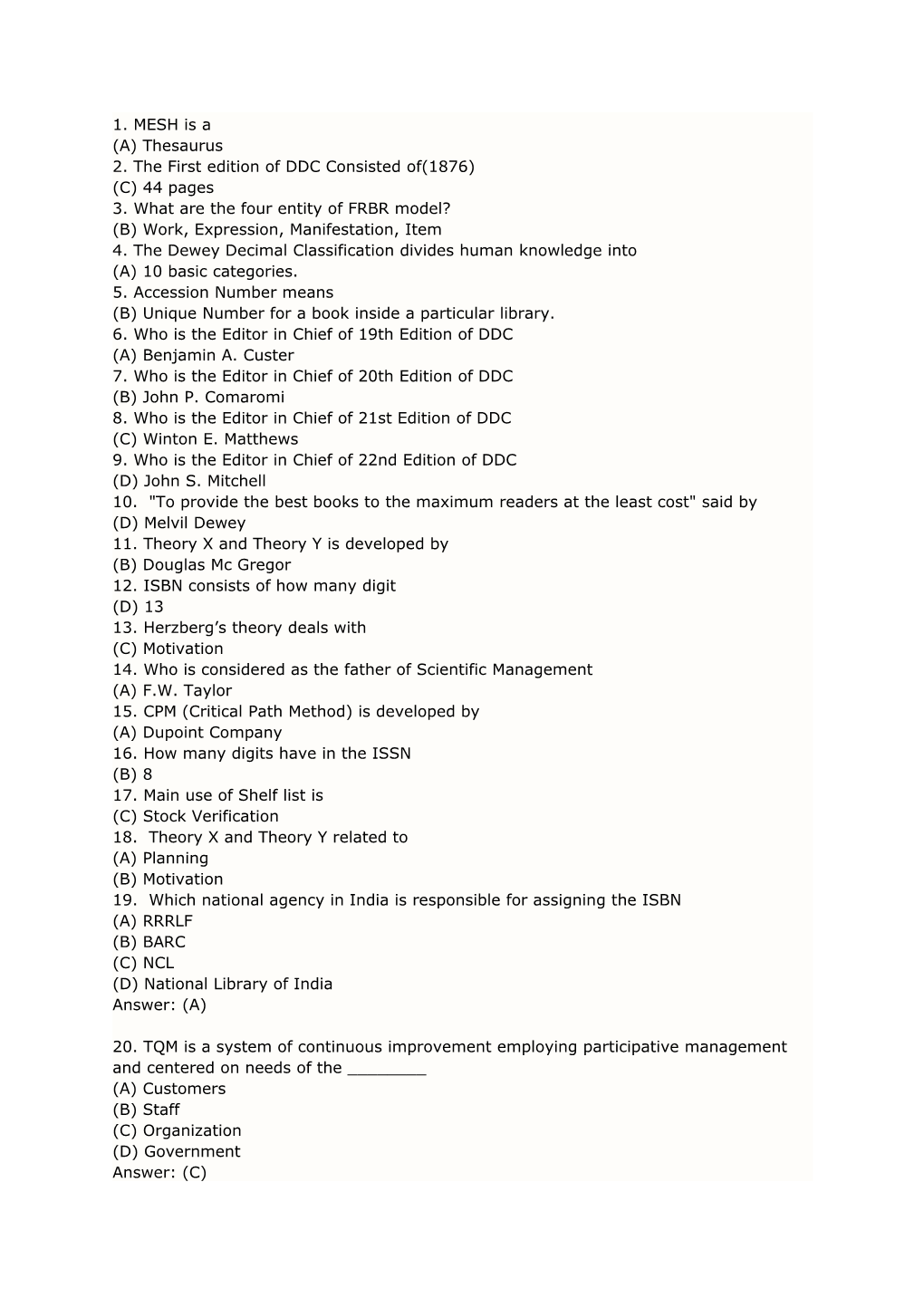 23. Takes Items of Expenditure for Libraries As the Working Data for Allocation of Funds