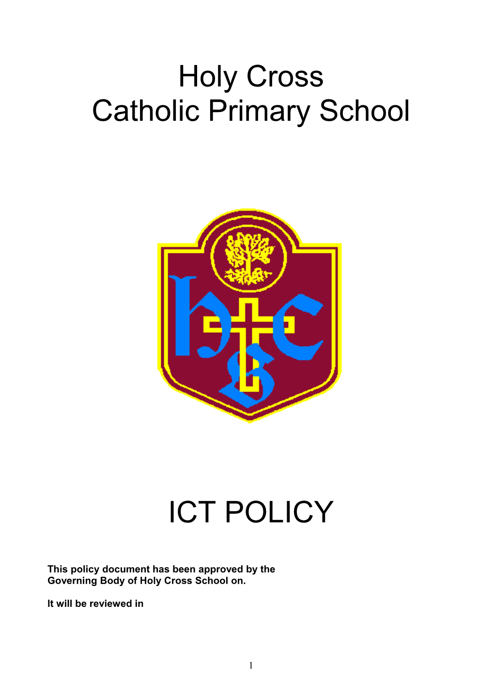 Holy Cross Catholic Primary School