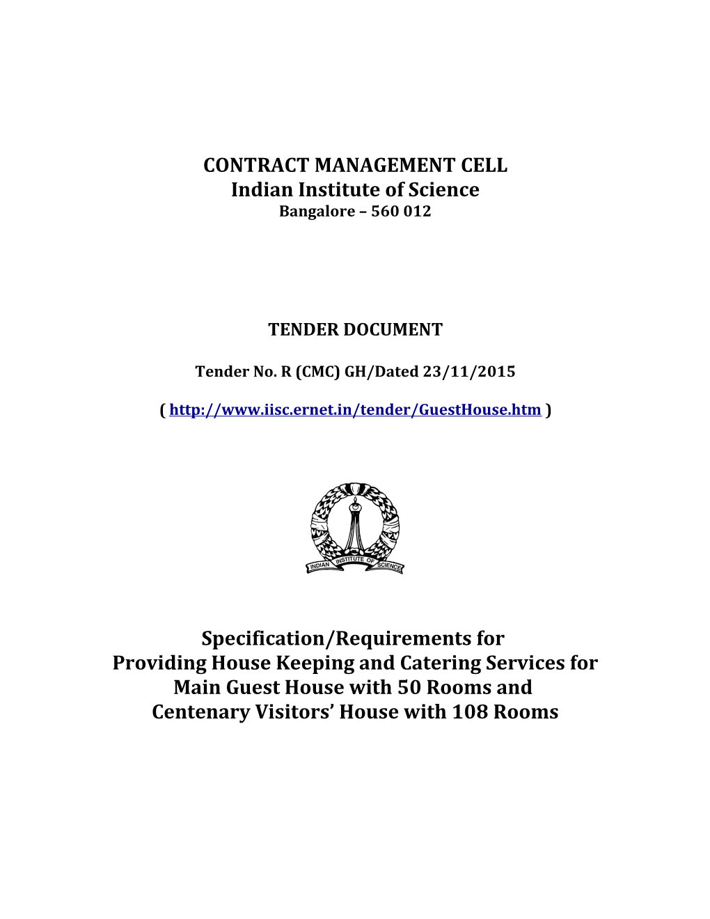 Contract Management Cell