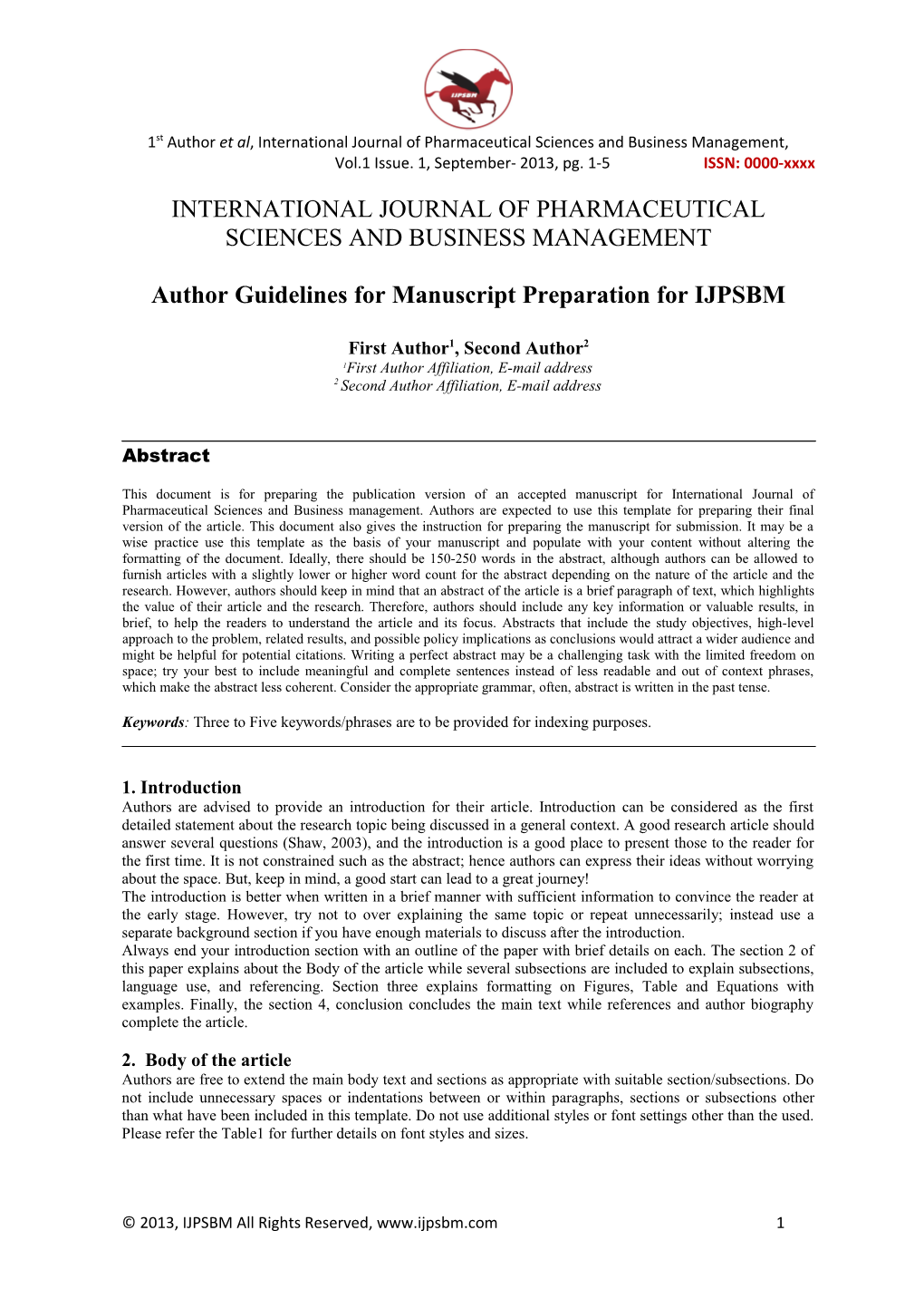 1St Authoret Al, International Journal of Pharmaceutical Sciences and Business Management