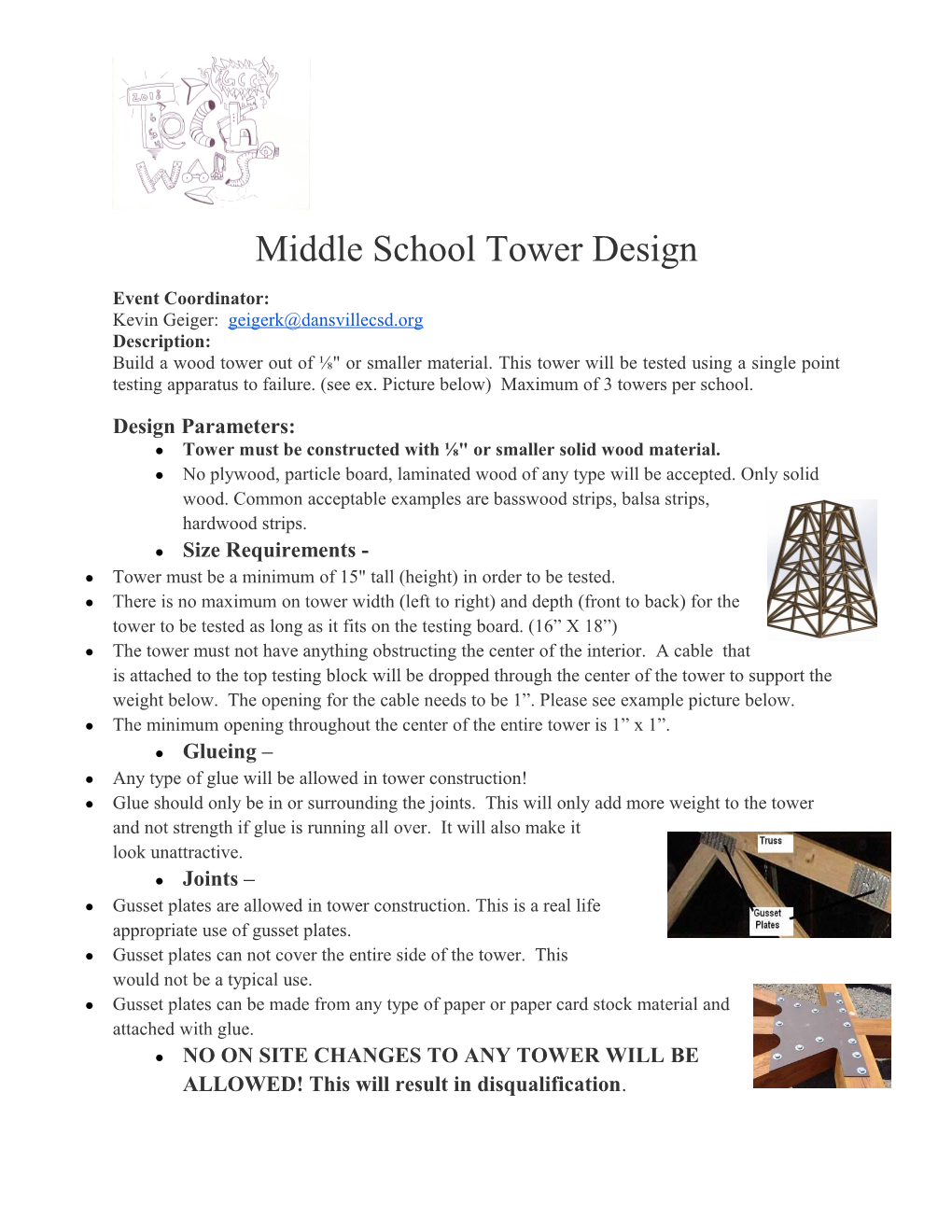 Middle School Tower Design