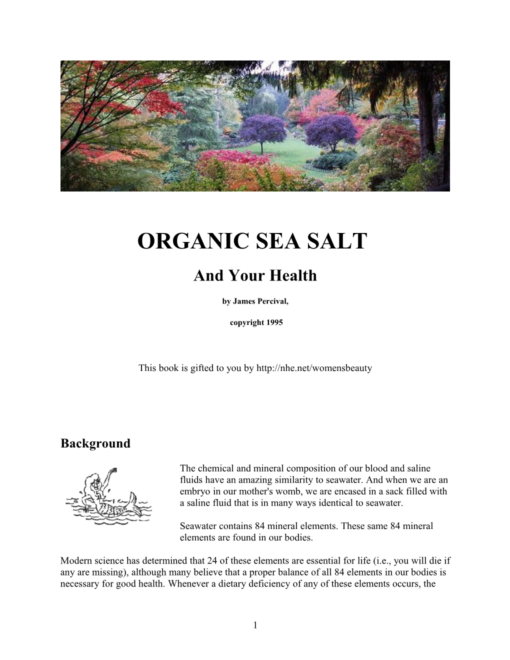 Organic Sea Salt