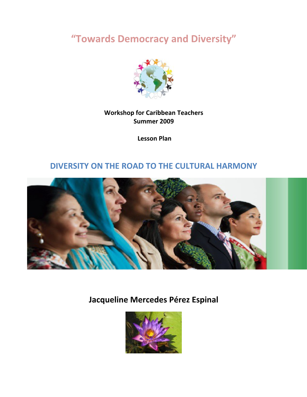 Towards Democracy and Diversity