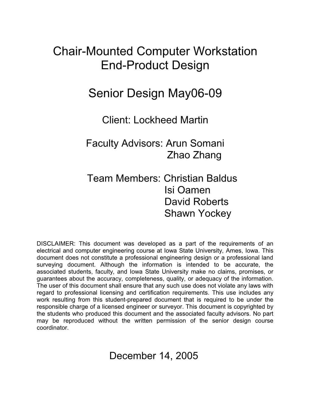 Chair-Mounted Computer Workstation