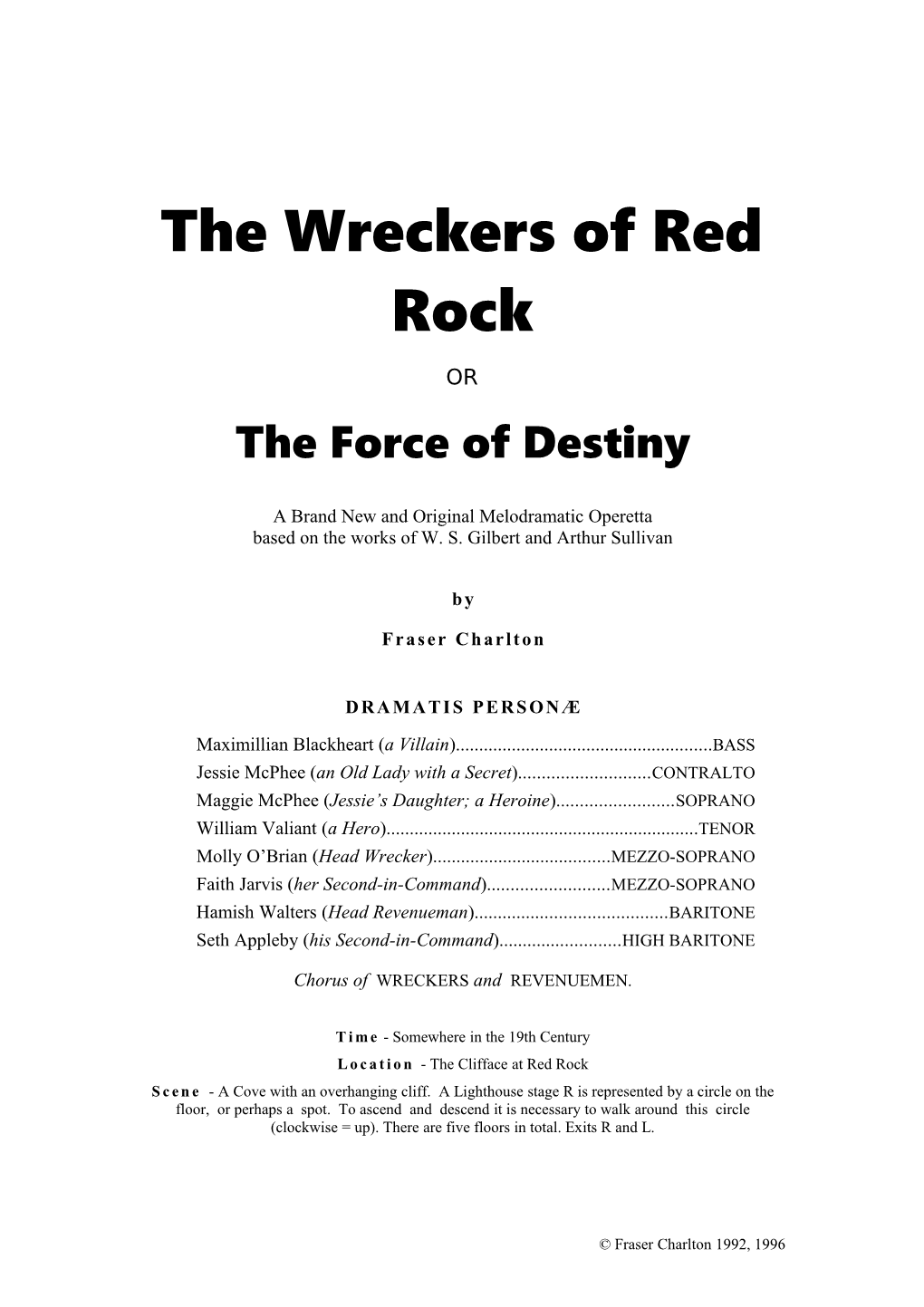 The Wreckers of Red Rock