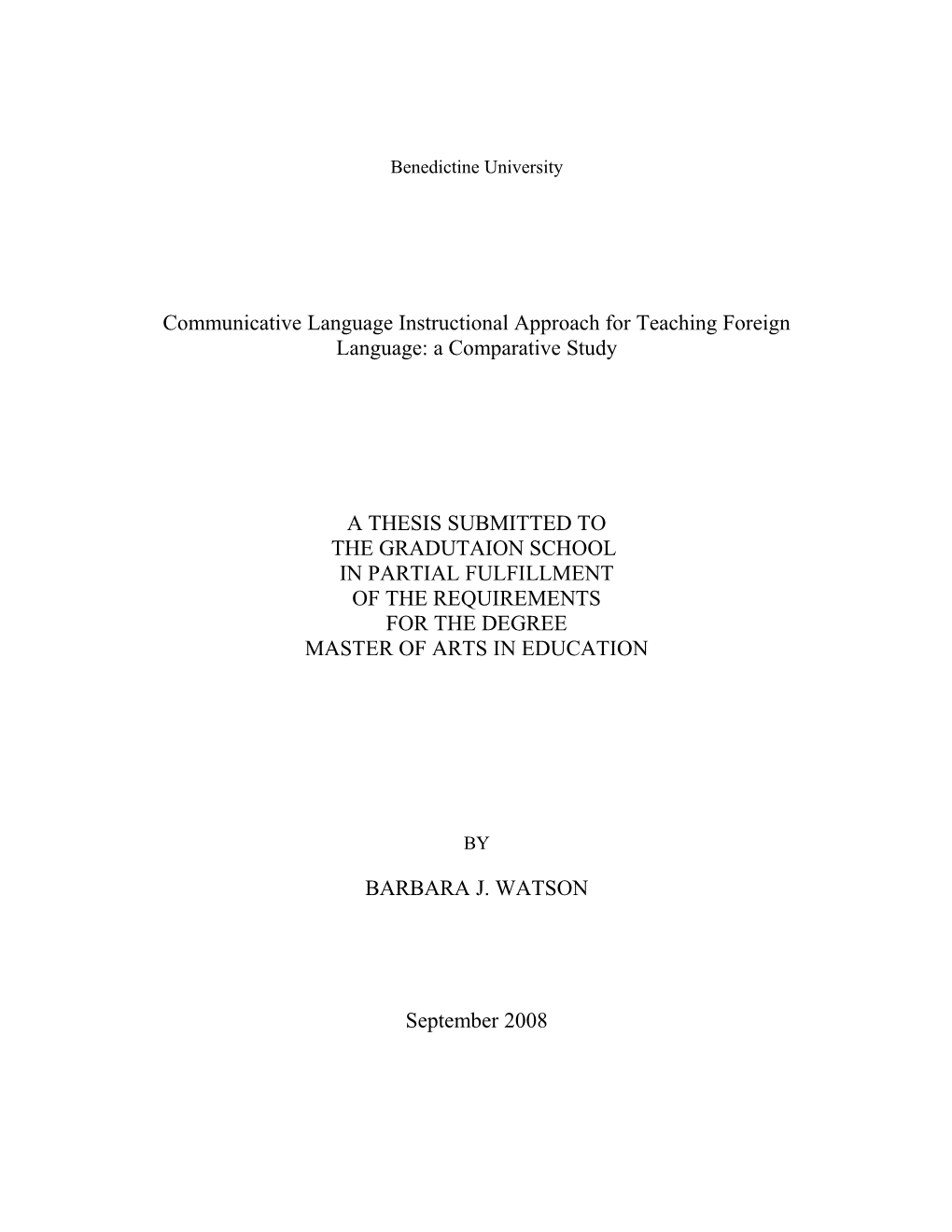 Communicative Language Instructional Approach for Teaching Foreign Language: a Comparative Study