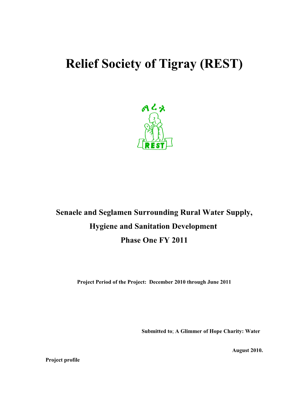 Relief Society of Tigray (REST)