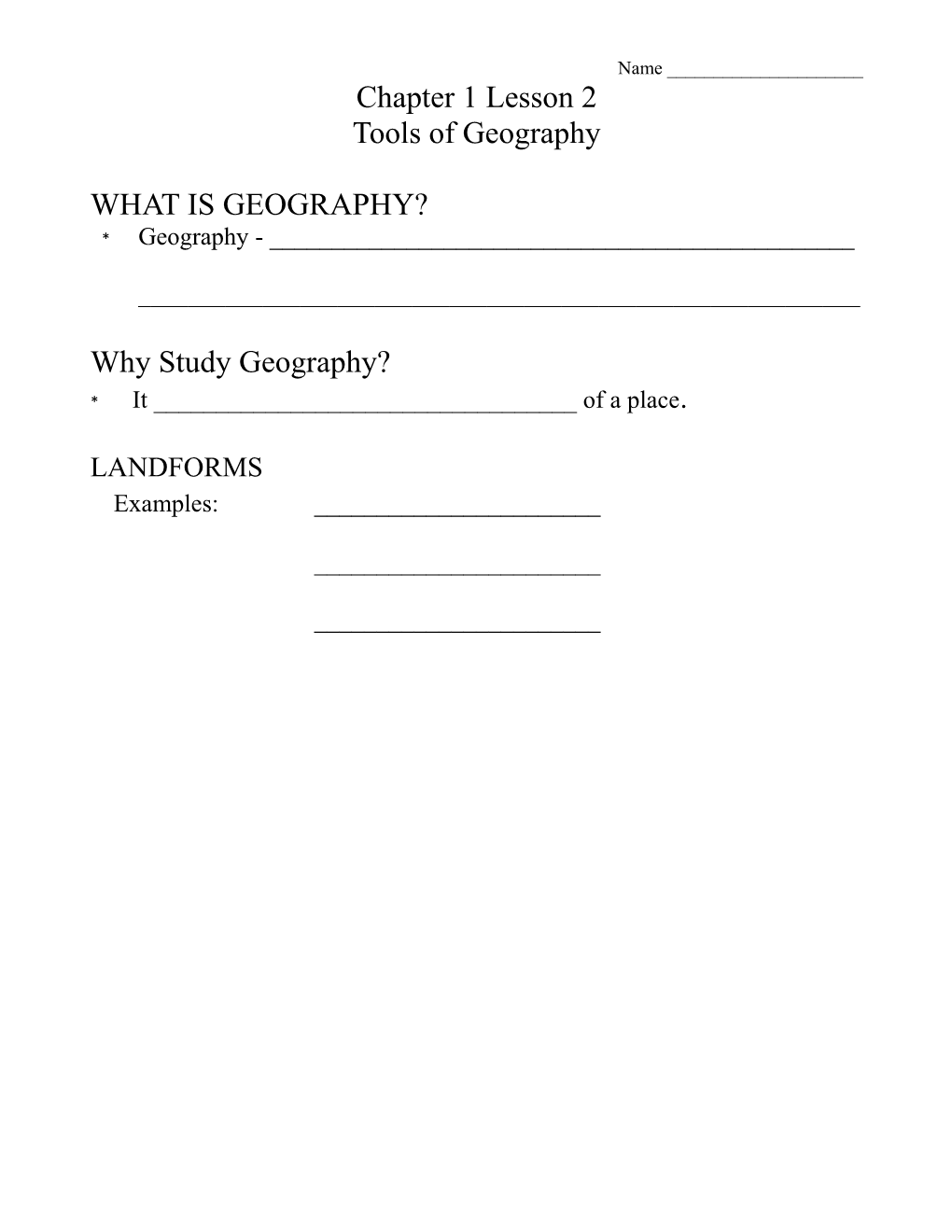 Chapter 1 Lesson 2