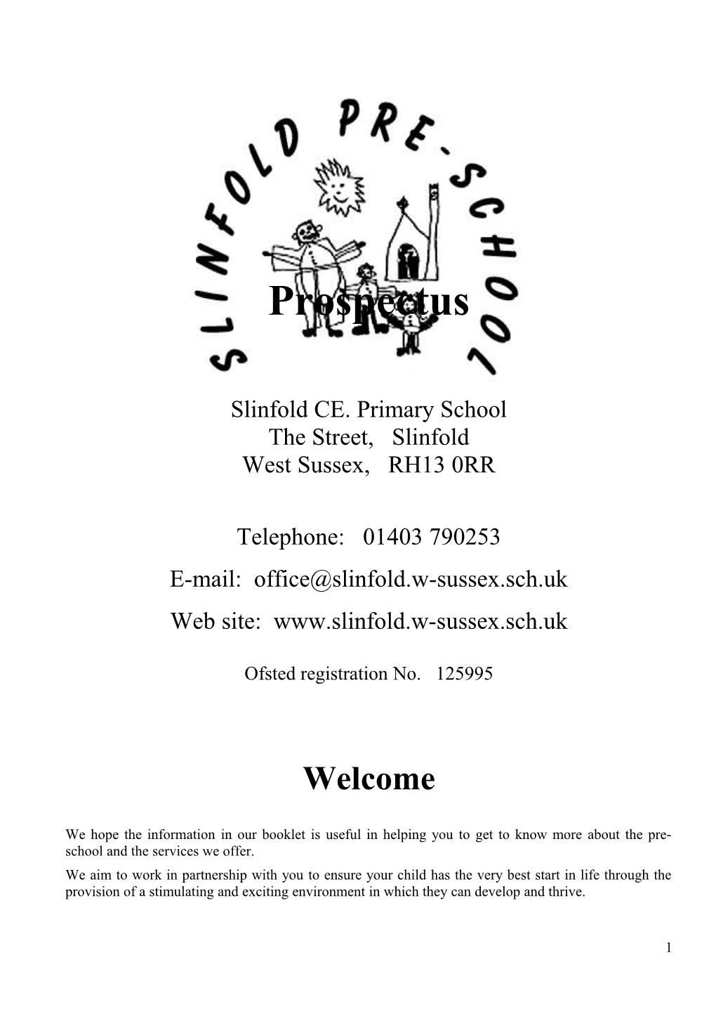 Slinfold CE. Primary School