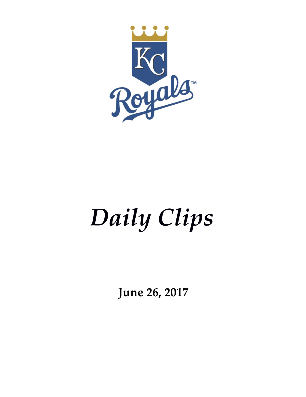 Royals Unable to Overcome Rough 6Th Inning