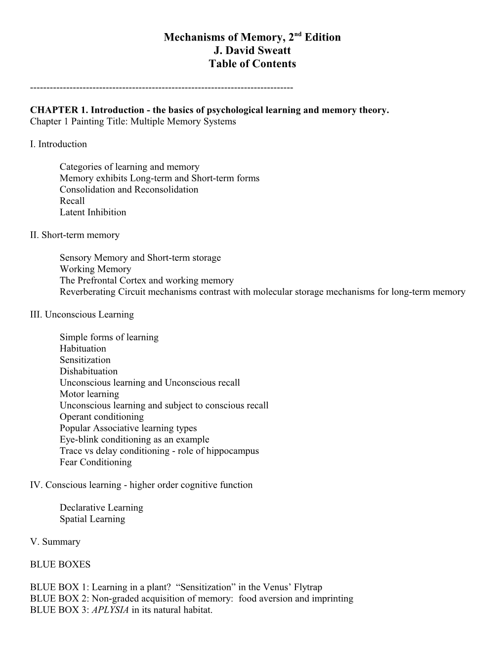 Mechanisms of Memory, 2Nd Edition