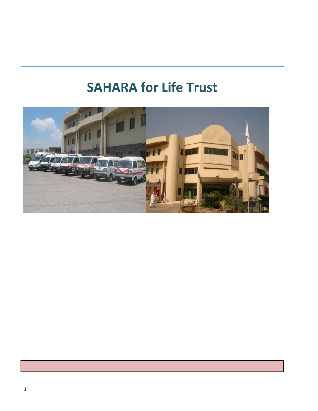 Abrar-Ul-Haq - Chairman Sahara for Life Trust