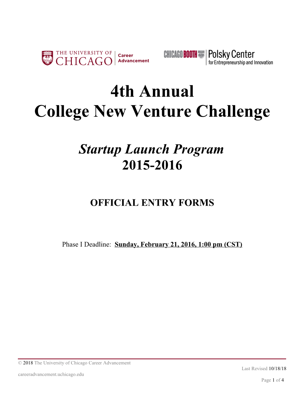 Collegenew Venture Challenge
