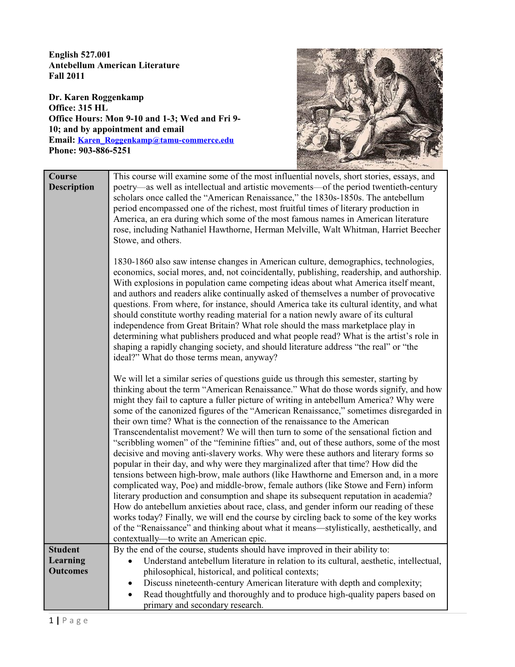 Discuss Nineteenth-Century American Literature with Depth and Complexity;